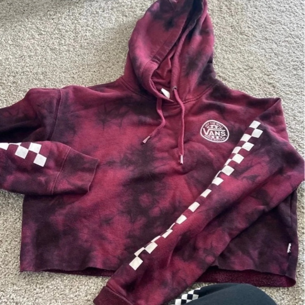 Can crop top hoodie